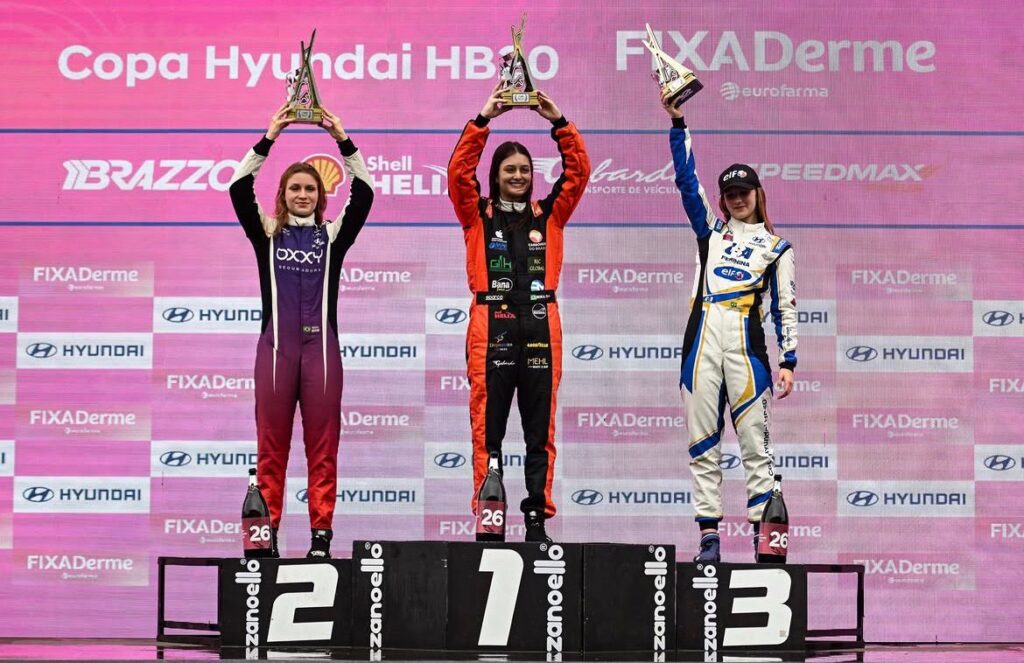 Copa Hyundai HB20 2026: Michaela Peixoto vence Corridas 1 e 2 em Interlagos e assume a liderança da categoria Super Feminina