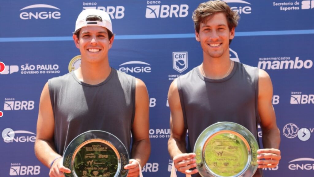 Gabriel Schenekenberg conquista primeiro título profissional de duplas em Ribeirão Preto